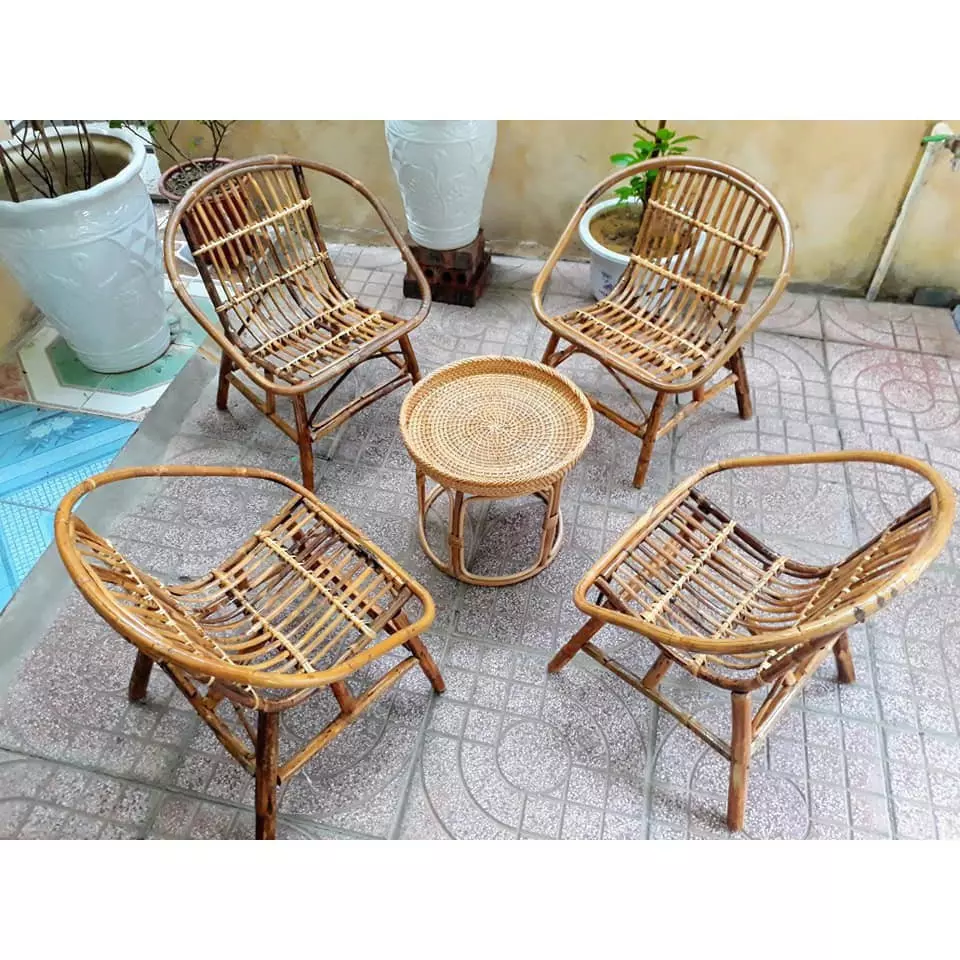 May Đệm Ghế Mây Tại Nhà